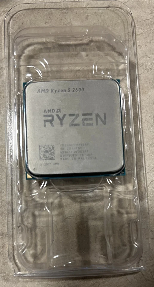 AMD Ryzen 5 2600 3.4-3.9GHz 6 Core/12 Thread AM4 CPU Boxed w/Wraith NEW Open Box - Image 4 of 4