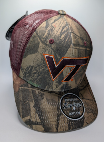 Limited releaseVirginia Tech Hokies mesh snapback by Zephyr NWT - Picture 4 of 6