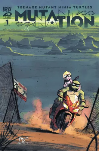 Teenage Mutant Ninja Turtles Mutant Nation #1 IDW 1st Print Cover A 2024