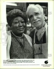 1990 Press Photo Esther Rolle & Harold Gould, "Singer & Sons" - nop33749
