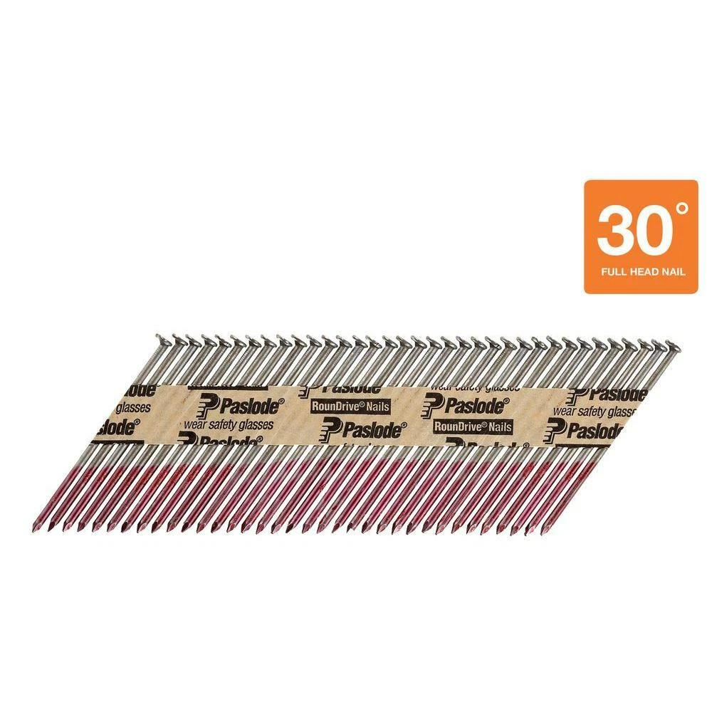 Paslode Framing Nailer Nails Smooth Shank Paper Tape 3