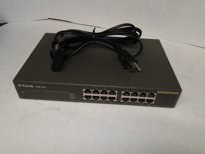 D-Link  DSS (DSS16+) 16-Ports Rack-Mountable Switch - Best Offer - see descrip..