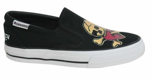 converse slip on trainers