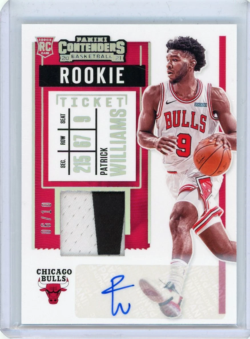 2020-21 Panini Contenders Basketball Rookie Patch Auto #RS-PWL 