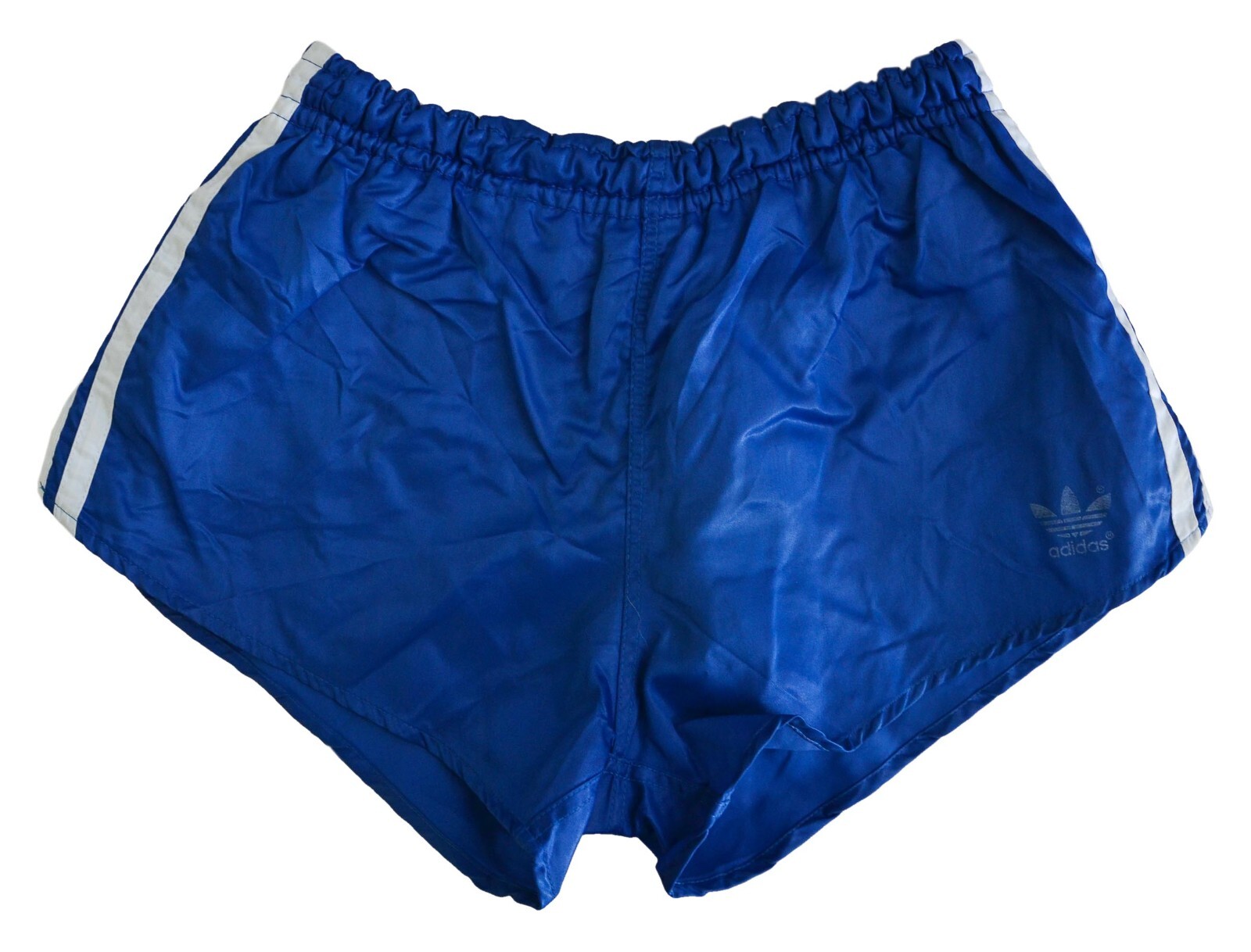 ADIDAS VINTAGE 1980'S WEST GERMANY BLUE SHORTS JERSEY SIZE S/M ADULT