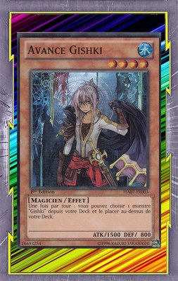 Vorlauf Gishki HA07-FR003 Wassermagier Effekt Level 4 YGO