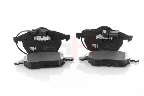 Gh Bremsbelagsatz Scheibenbremse Vorderachse FüR Vw Up 121 122 BL1 BL2 1.0-image