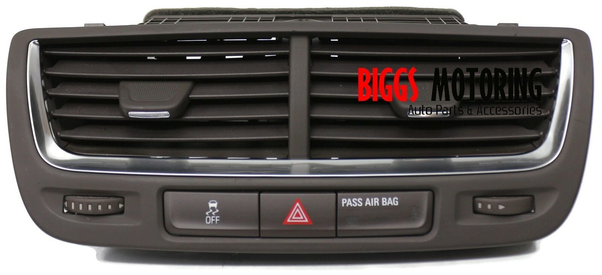 2013-2016 Buick Encore Center Dash Air Vents Hazard Traction Trim