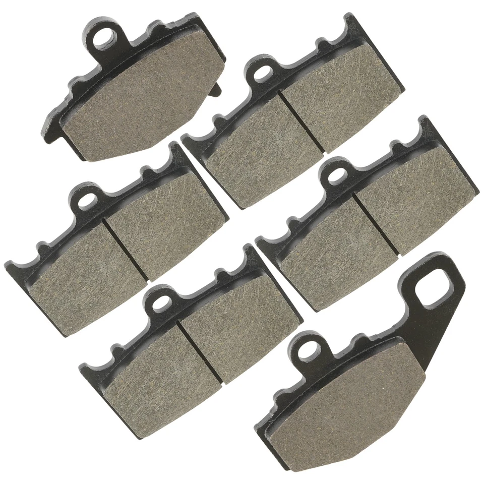 Pastilhas de freio dianteiras traseiras para Kawasaki ZX900 Ninja ZX9R ZX-9R 1994 1995 1996 - Imagem 4 de 4