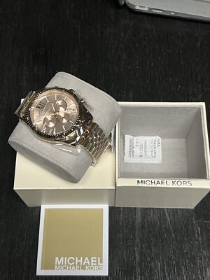 MK6473 Michael Kors Lexington Gold Toned Stainless Steel Case