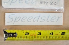Saleen Speedster Silver Decal Oem Orig