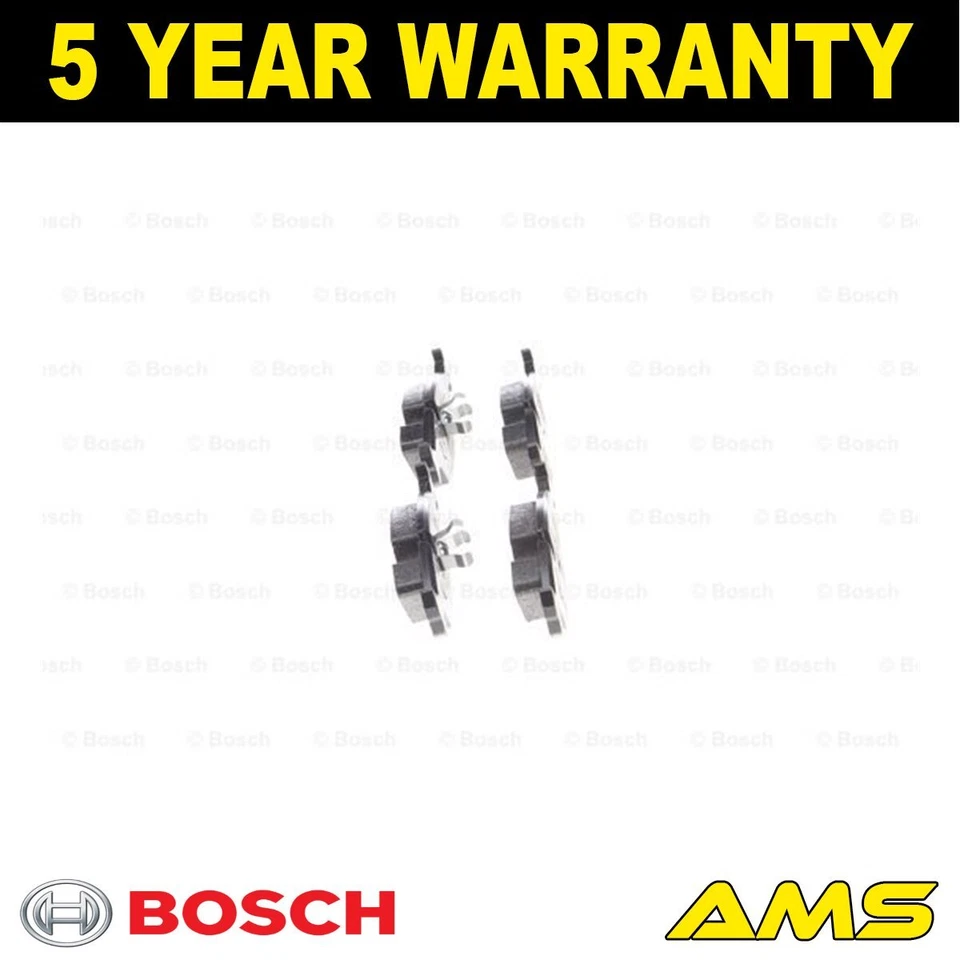 Fits BMW 3 Series 1982-1994 5 Series 1981-1987 Brake Pads Set Rear Bosch - Image 3 of 4