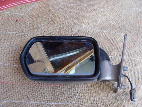 BMW E12 5 series Drivers power side view mirror RARE  530i 528i TESTED WORKING!!