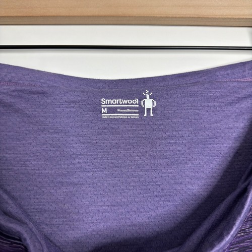SMARTWOOL PhD Pantaloncini da Corsa Foderati Merino Running 3" Viola Taglia Media - Foto 5 di 5