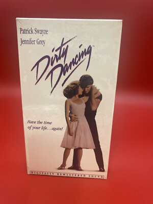 DIRTY DANCING (1987) *BRAND NEW* VHS MOVIE- 80s PATRICK SWAYZE, JENNIFER GREY