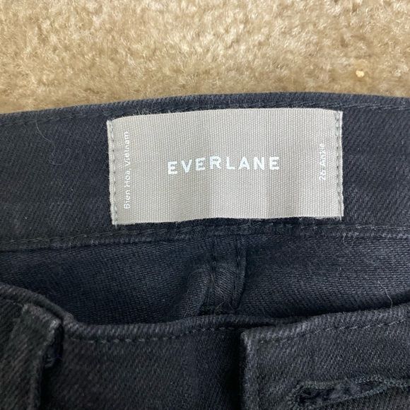 Everlane High Rise Black Skinny Ankle Jeans - image 3