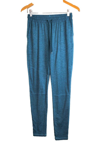 Outdoor Voices Womens Cloudknit Sweatpants Lightweight Green Elastic Waist