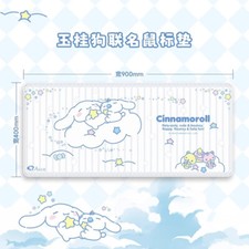 Akko My Melody Cinnamoroll Large Table Mat Game Mouse Pad Anti Slip Keyboard Pad