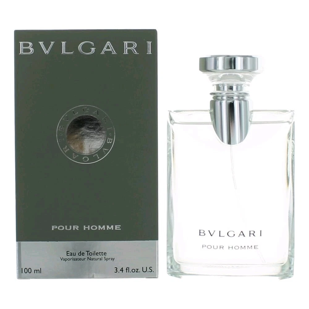 Bvlgari Pour Homme by Bvlgari 3.4 oz EDT Spray for Men Bulgari