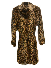 Vegan Vintage Leopard Print Coat - La Maison De La Fausse Fourrure