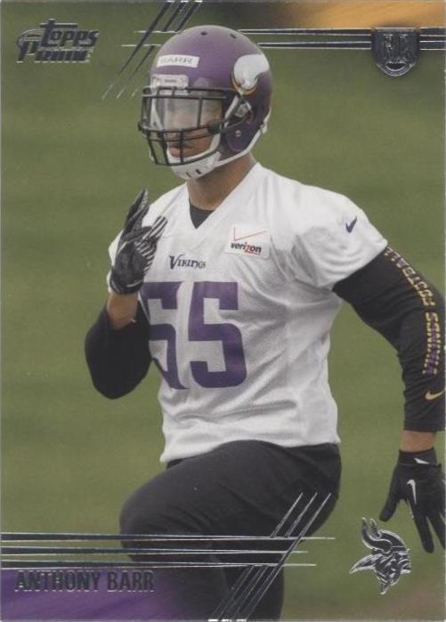 2014 Topps Prime Anthony Barr #127 - 1 of 2