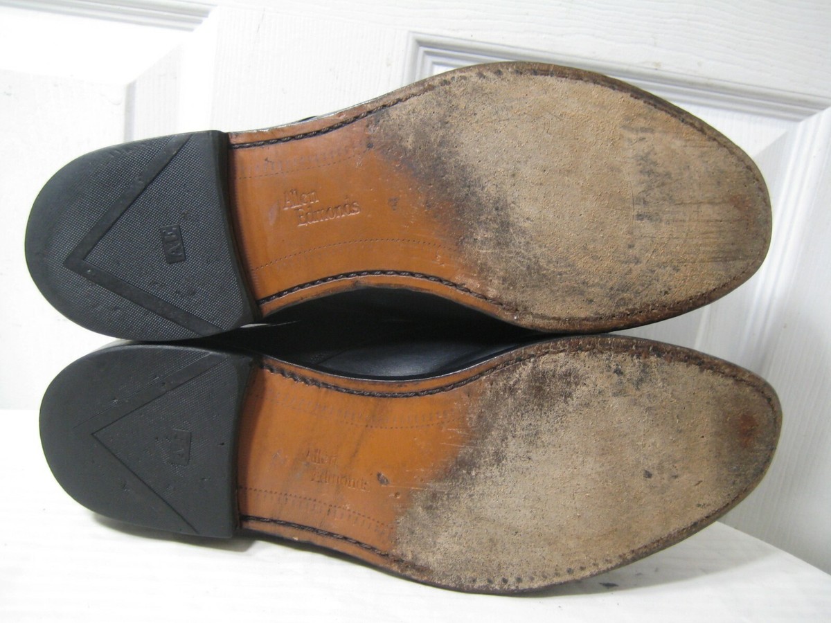 Allen Edmonds Lexington Black Leather Cap-Toe Oxfords Shoes 8.5 D Made in USA. Allen Edmonds Lexington All Leather 11.5D- Black Oxford Made  main image 3