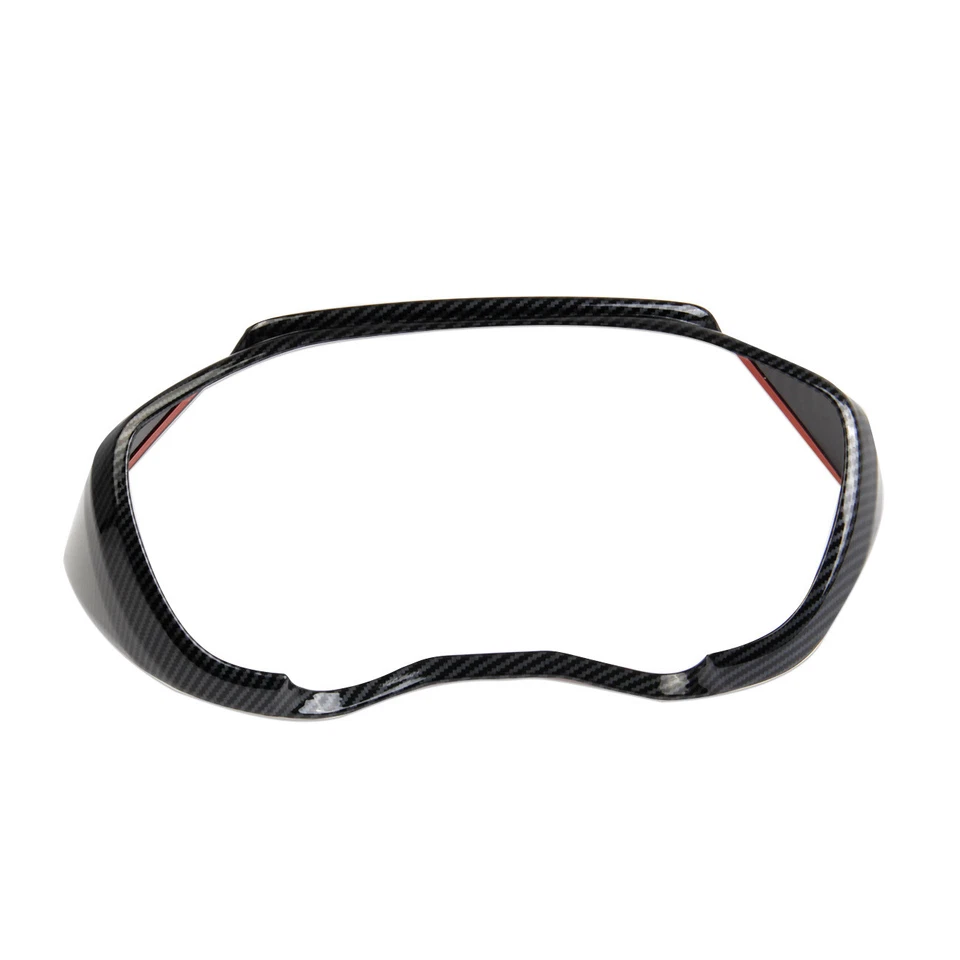 Cubierta de cuadro de tablero estilo fibra de carbono para Subaru XV Crosstrek 2018-2023 Foto 3 de 4