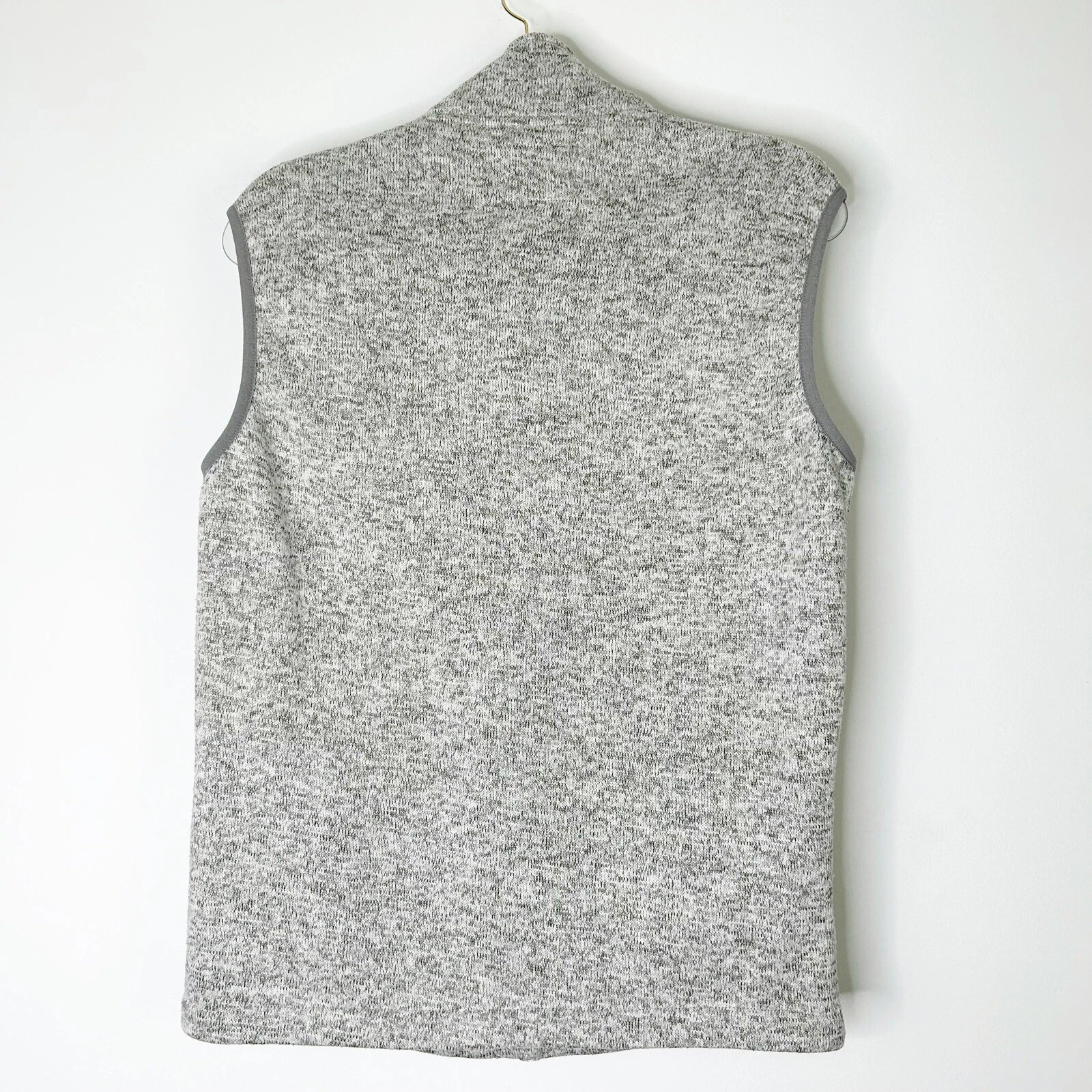 Simply Southern Sweater Knit Vest Men’s Size Small Gray Full Zip image 7