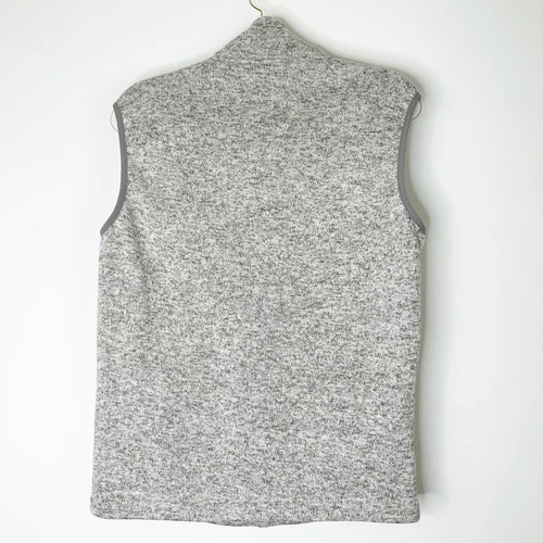 Simply Southern Sweater Knit Vest Men’s Size Small Gray Full Zip image 7