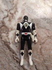 Vintage 1993 Mighty Morphin Power Rangers Action Figure - Black and White