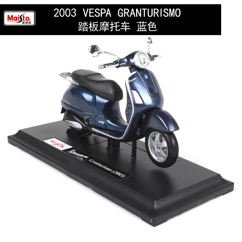 Lot De 6 Miniatures Vespa échelle 1/18 Par Maisto - Occasion, Parfait Pour Collection Ou Décoration