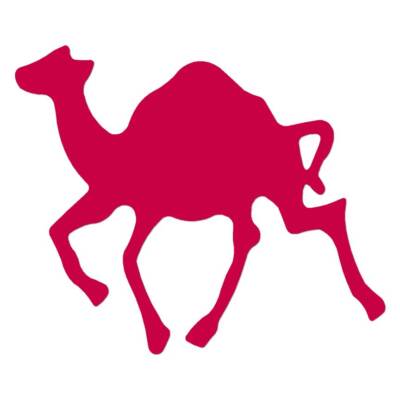 Camel, Vinyl Decal Sticker, Multiple Colors & Sizes #7554