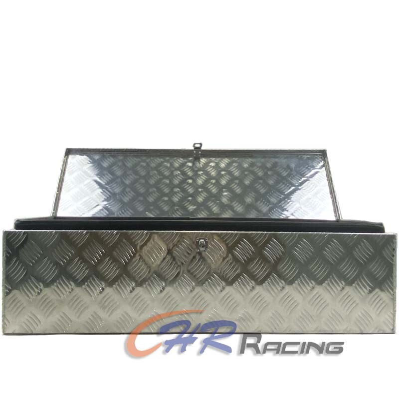 ALUMINUM PICKUP TRUCK HEAVY DUTY TOOL BOX TRUNK BED STORAGE 38" X 12