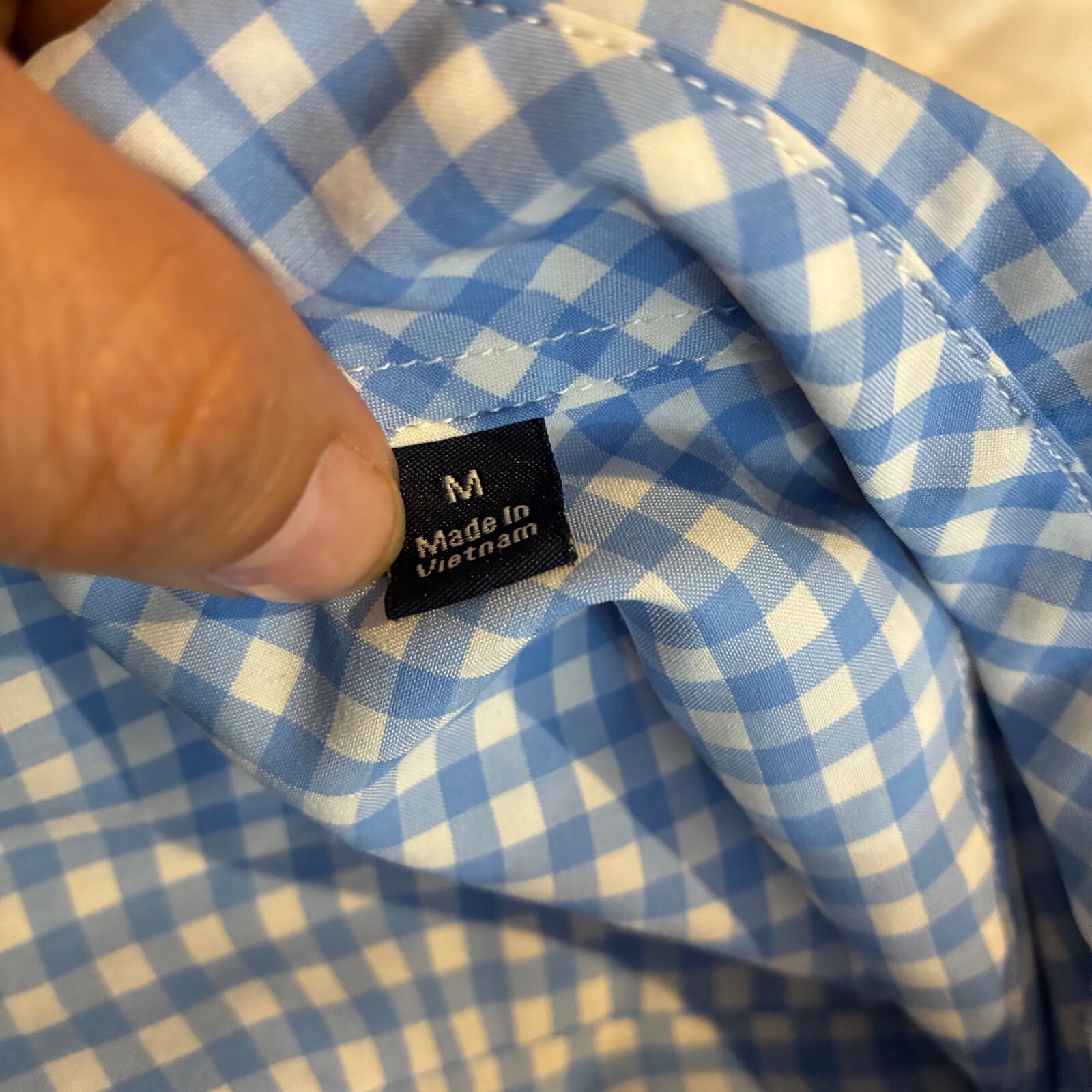 Tailorbyrd Collection Gingham Button Down Long Sl… - image 5