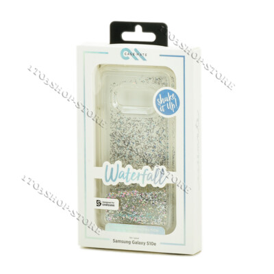 Case Mate WATERFALL Cascading Glitter Case For Samsung Galaxy S10e  - Iridescent