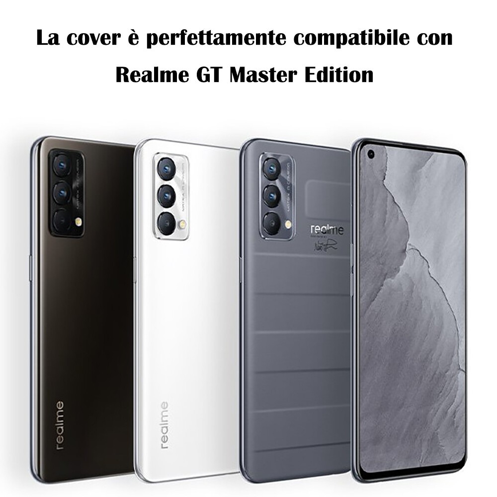Cover per Realme GT Master Edition, Custodia in Pelle PU