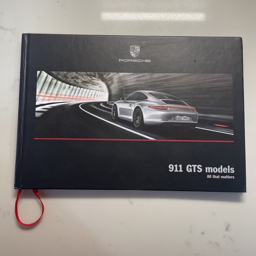 PORSCHE 911 991 Carrera GTS Models UK Sales Brochure 3/2015 WSLM1601000225