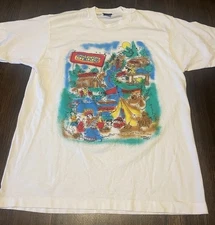 Vintage Screen Stars Best T-shirt Wisconsin Dells Shirt Adult Extra Large USA