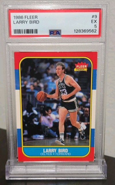Larry Bird 1986 Fleer Fleer