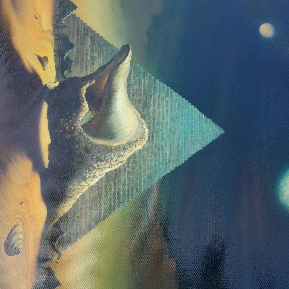 Viviendas Abandonadas-Vladimir Kush Art 53/250 sin marco Foto 3 de 4