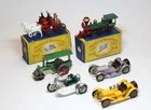 Matchbox Lesney Yesteryear Lot Y4 Shand Mason Fire Engine, Y8 Sunbeam Motorcycle