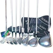 Callaway Ladies Solaire 8-Piece RH Golf Club Set – No Bag – Driver, Woods, Irons