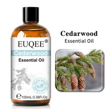 EUQEE 100ml Cedarwood Essential Oils for Skin Hair Care Meditation