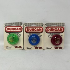 Rare Lot of 3 1994 Ducan Yoyo Imperial Green Red Blue 3269NP Yo-Yo USA