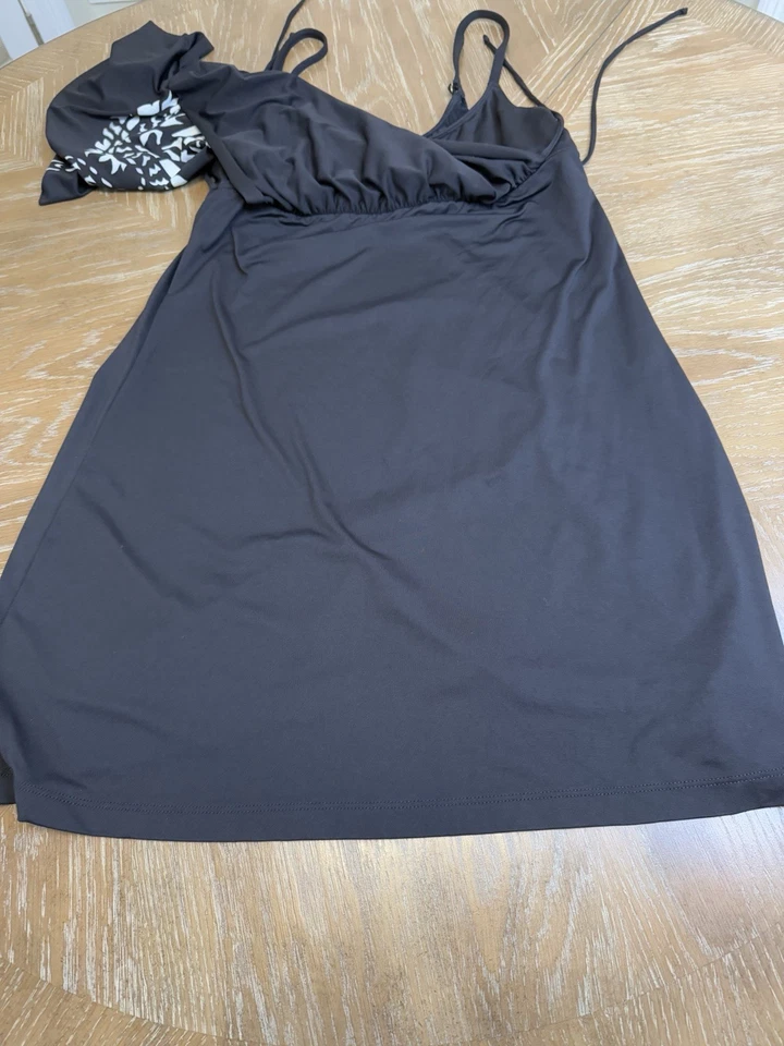 Vestido De Colección Y2K Lucky Brand Natación Encubrimiento Dragón Foto 3 de 4