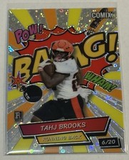 2025 Wild Card Comix Tahj Brooks Donut Circles #6/20 Cincinnati Bengals
