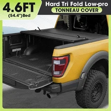 4.6FT Tri Fold Low-profile Tonneau Cover for Ford Maverick 2022-2025 Waterproof