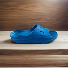 Hoka One Ora Recovery Slide 3 Sandals Diva Blue Womens 14 Mens 12 1135961 / DBDB