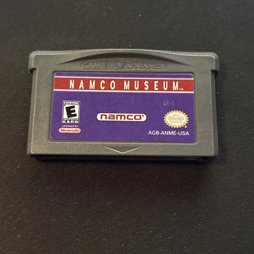 Namco Museum (Nintendo Game Boy Advance, 2001) GBA Cartridge Tested