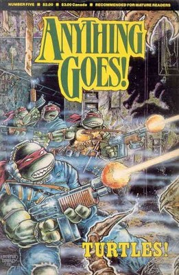 Anything Goes! #5 FN; Comics Journal | TMNT - w/Bag+Board
